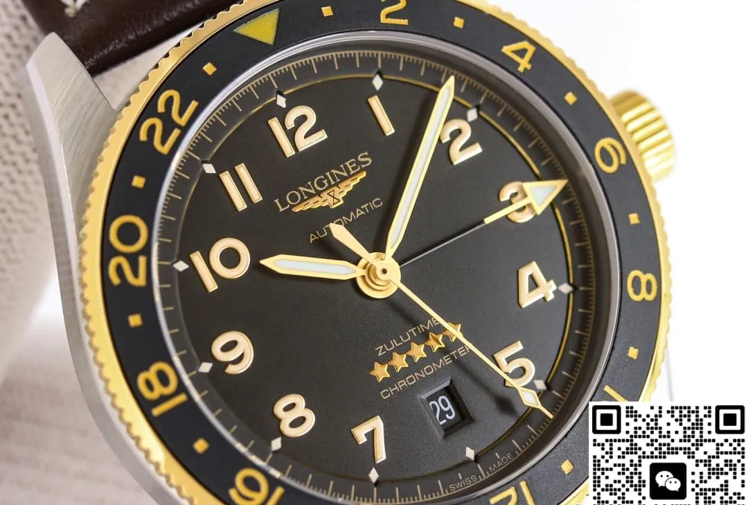 TW Factory Longines Spirit L3.812.5.53.2 1:1 Best Edition Replica Watch